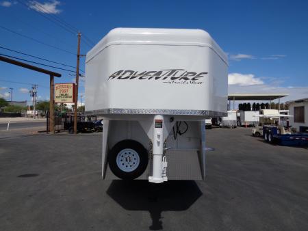 New 2027 Trails West * ADVENTURE MX GN 3-H * 3-Horse Slant Load Gooseneck Horse Trailer
