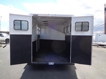 New 2027 Trails West * ADVENTURE MX GN 3-H * 3-Horse Slant Load Gooseneck Horse Trailer