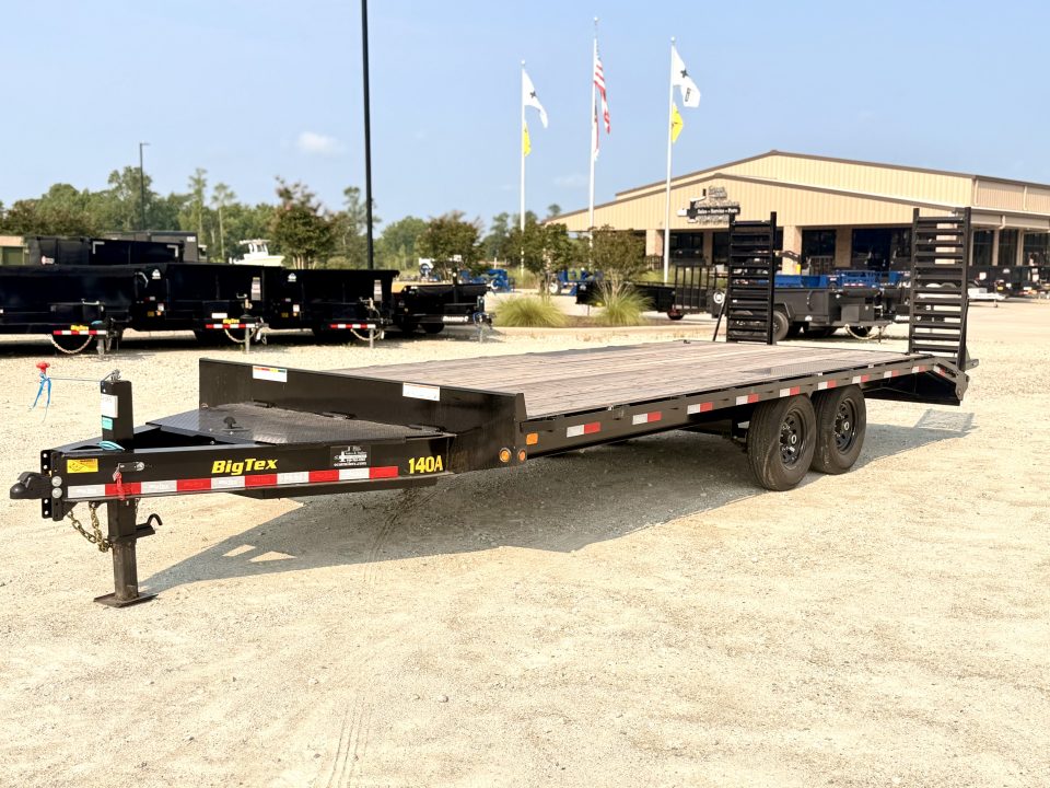 New 2026 Big Tex Trailers 14OA-22D3A-FRBK Equipment Trailer