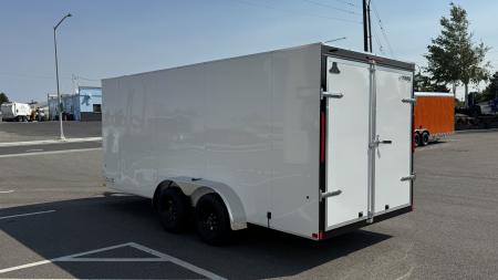 New 2027 Mirage Trailers 7 x 16 EXPO Cargo Flat Top Round Top 7K Cargo / Enclosed Trailer