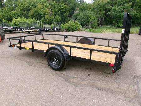 New 2027 Big Tex Trailers 35SA-14R1A-4PBK Utility Trailer