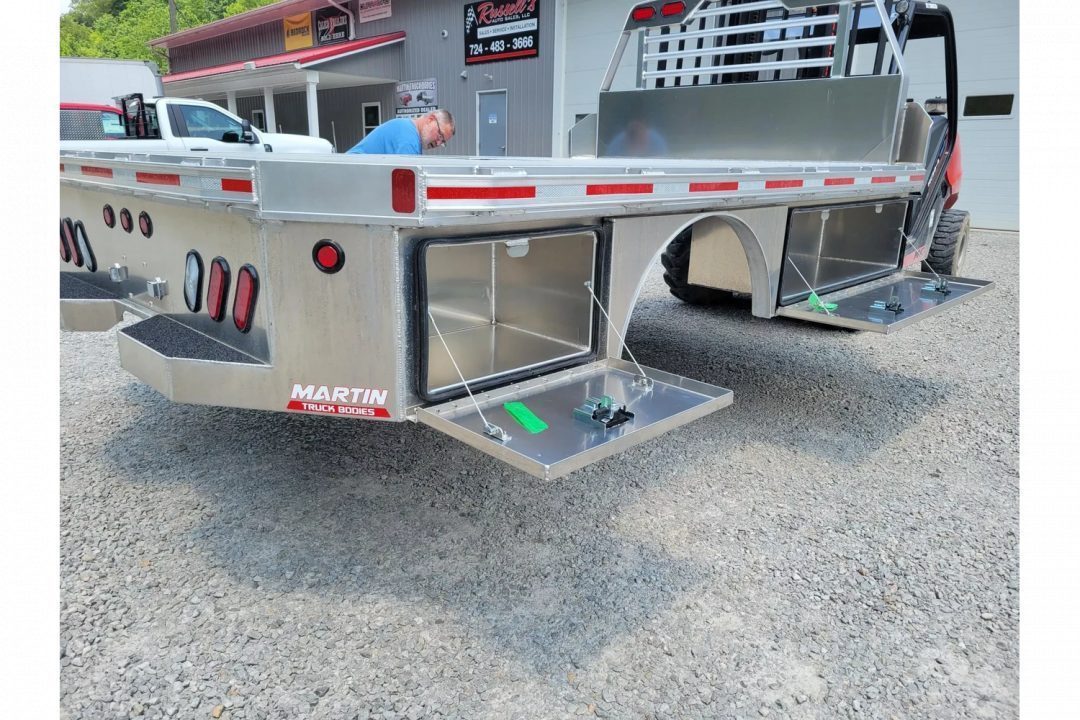 New Martin Truck Bodies 98x136 SB Flatbed 84" CA DRW
