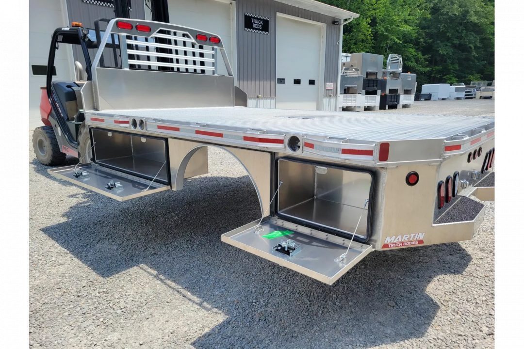 New Martin Truck Bodies 98x136 SB Flatbed 84" CA DRW