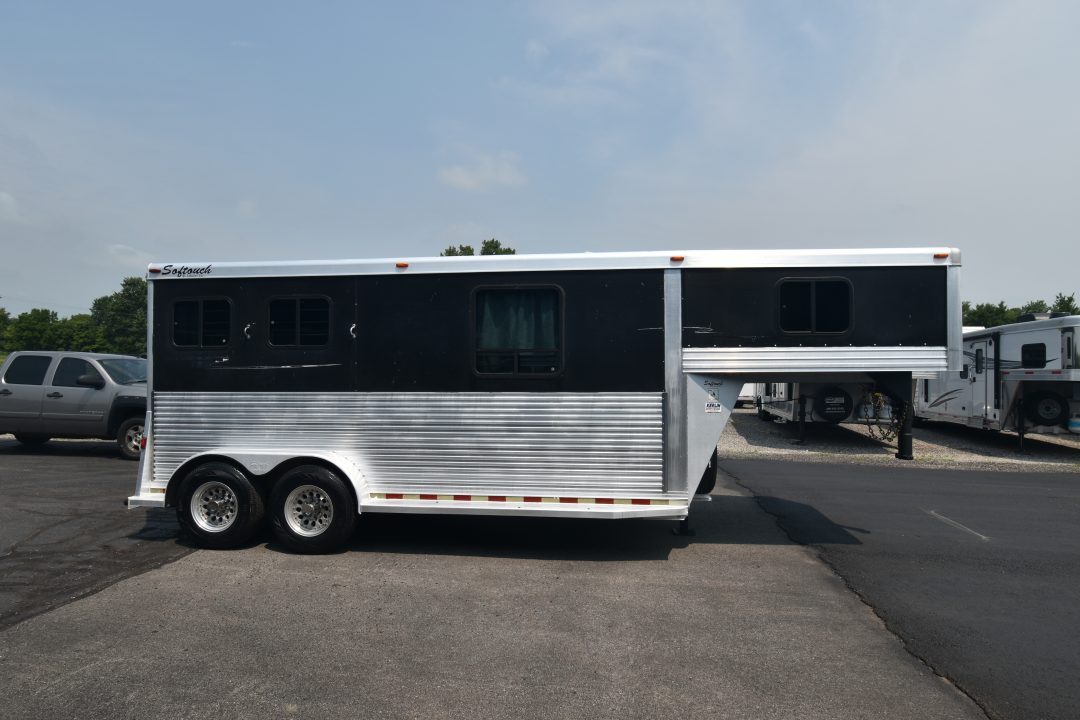 Used 1999 Soft Touch 2 Horse Horse Trailer