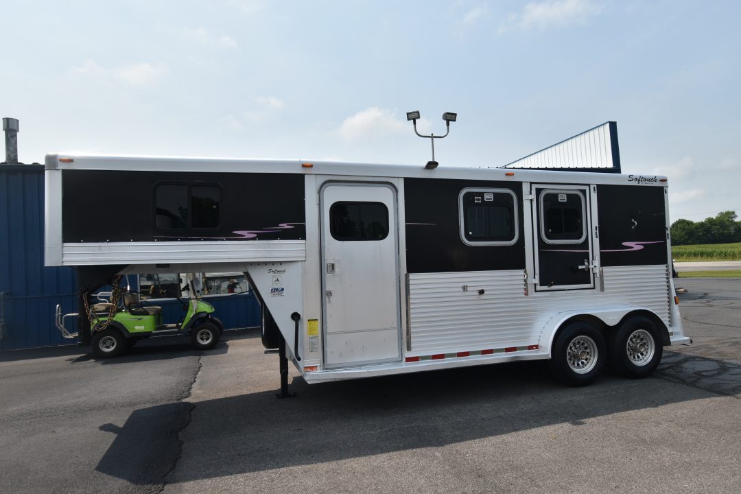 Used 1999 Soft Touch 2 Horse Horse Trailer