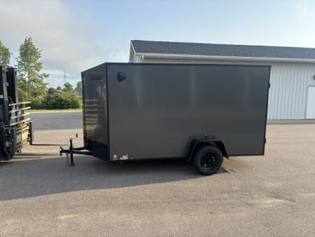 New 2027 Discovery Trailers 6x12 V-Nose Ramp Door Enclosed Trailer