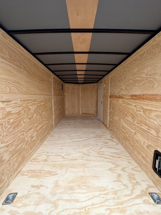New 2027 Rock Solid Cargo 7X16 10K Double Rear Doors Cargo/Enclosed Trailer