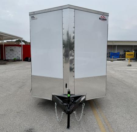 New 2027 Rock Solid Cargo 7X16 10K Double Rear Doors Cargo/Enclosed Trailer