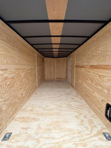 New 2027 Rock Solid Cargo 7X16 10K Double Rear Doors Cargo/Enclosed Trailer