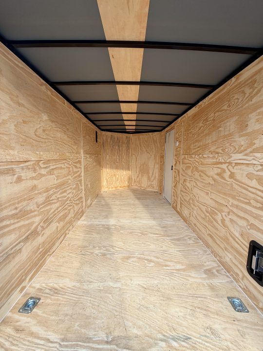 New 2027 Rock Solid Cargo 7X14 10K Double Rear Door Cargo/Enclosed Trailer