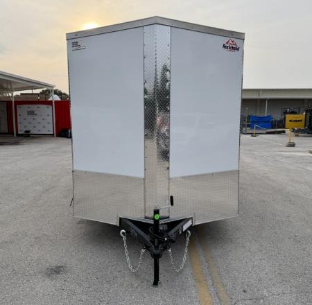 New 2027 Rock Solid Cargo 7X14 10K Double Rear Door Cargo/Enclosed Trailer