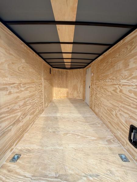 New 2027 Rock Solid Cargo 7X14 10K Double Rear Door Cargo/Enclosed Trailer