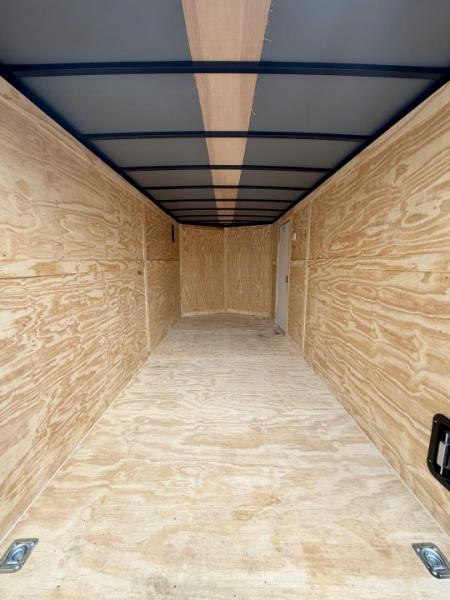 New 2027 Rock Solid Cargo 7X16 10K Double Rear Doors Cargo/Enclosed Trailer