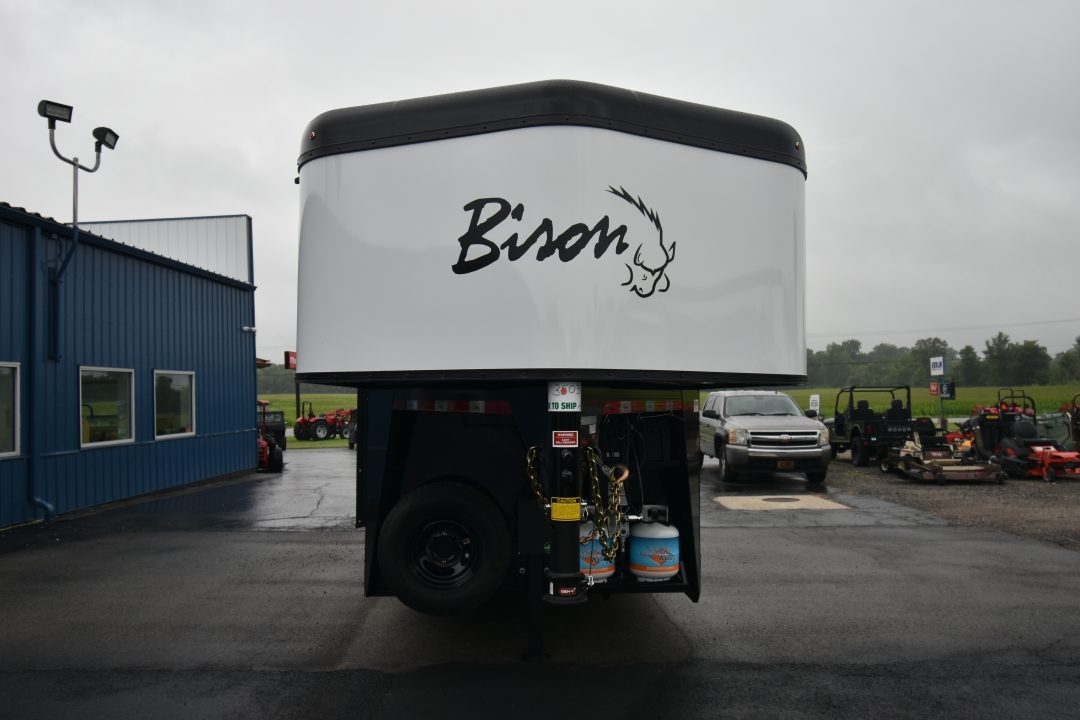 New 2027 Bison Trailers Ranger 7411 Horse Trailer
