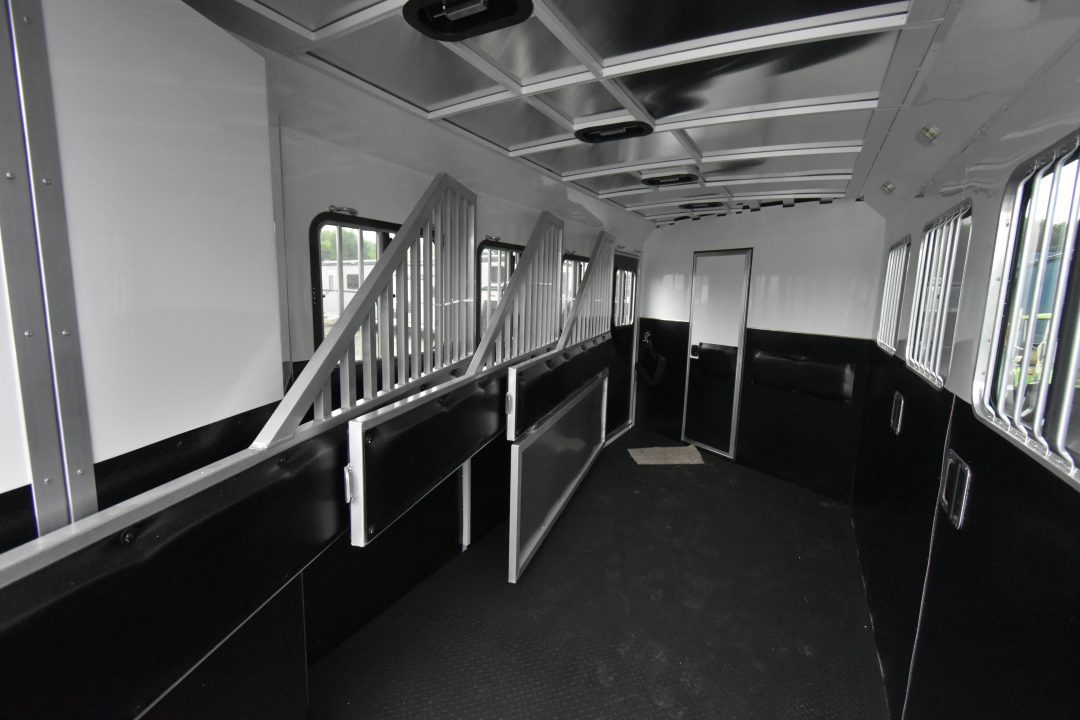 New 2027 Bison Trailers Ranger 7411 Horse Trailer