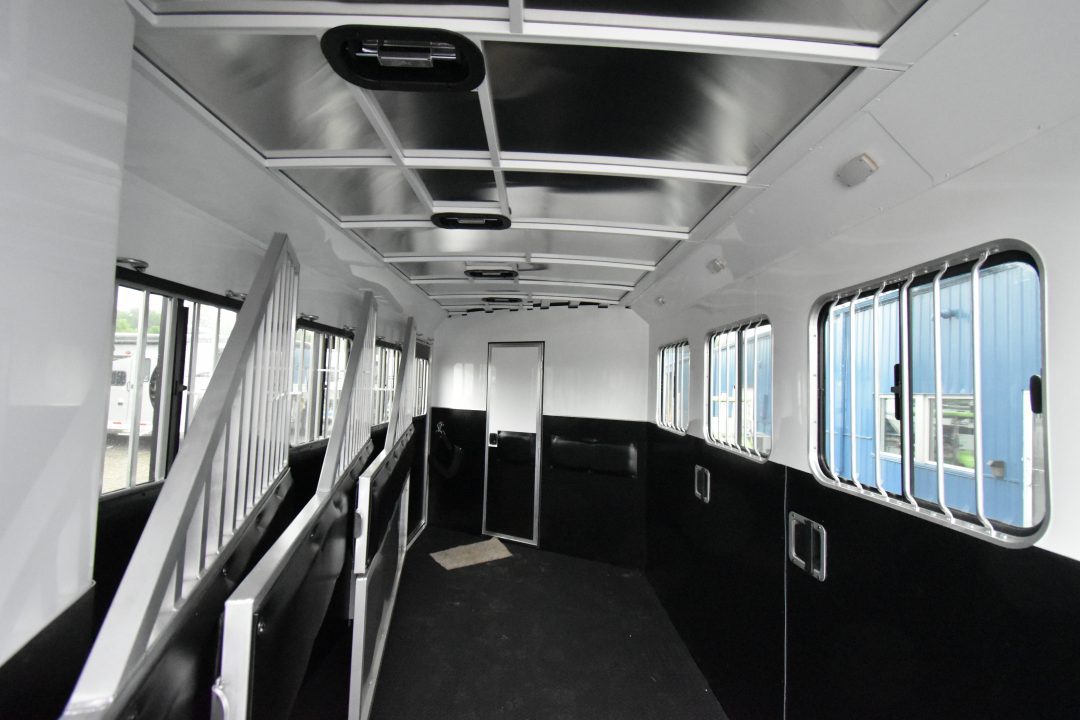 New 2027 Bison Trailers Ranger 7411 Horse Trailer