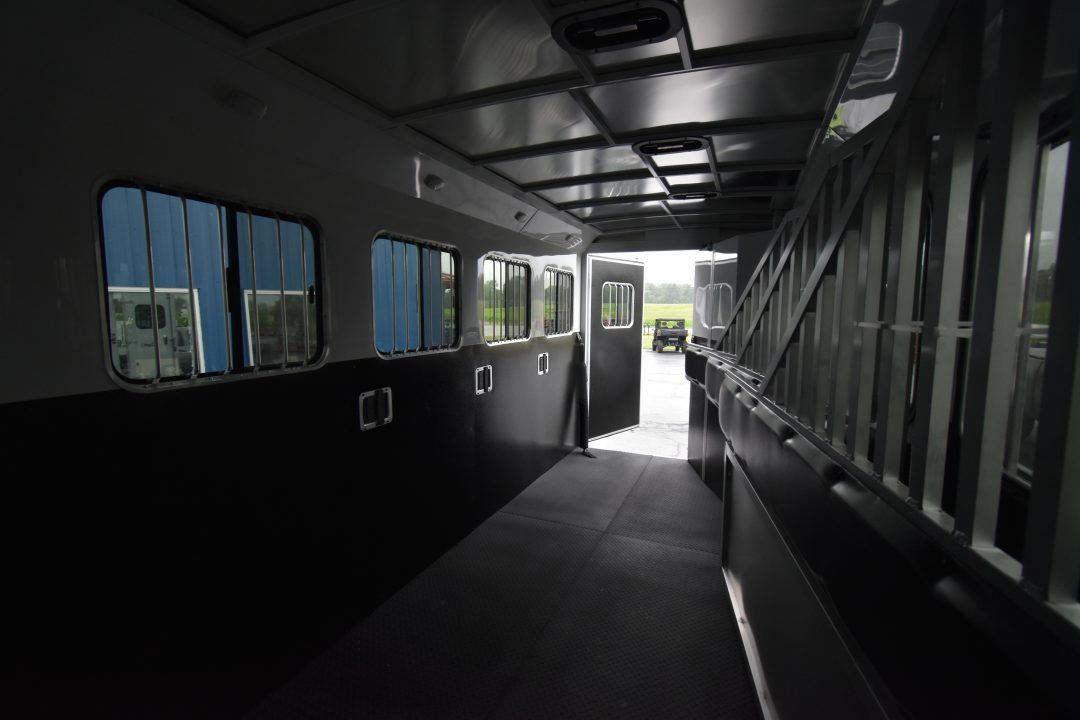 New 2027 Bison Trailers Ranger 7411 Horse Trailer