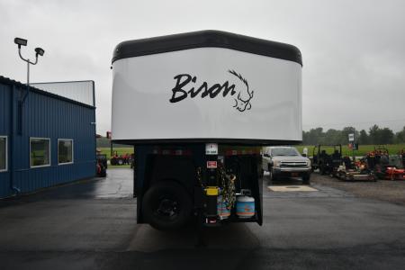 New 2027 Bison Trailers Ranger 7411 Horse Trailer
