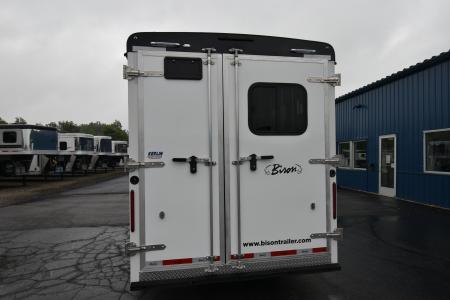New 2027 Bison Trailers Ranger 7411 Horse Trailer