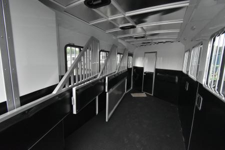 New 2027 Bison Trailers Ranger 7411 Horse Trailer