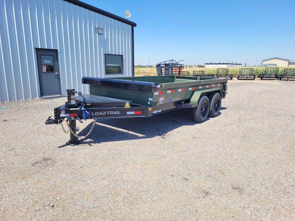 New 2026 Load Trail 83"x14' DE Dump Trailer