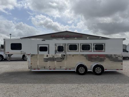 Used 2023 Sundowner 4 Horse Gooseneck Horse Trailer