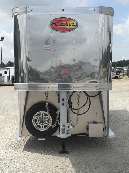 Used 2023 Sundowner 4 Horse Gooseneck Horse Trailer