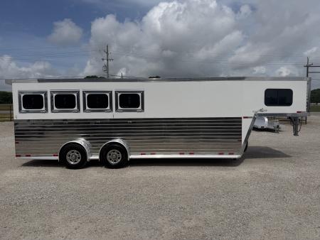 Used 2023 Sundowner 4 Horse Gooseneck Horse Trailer