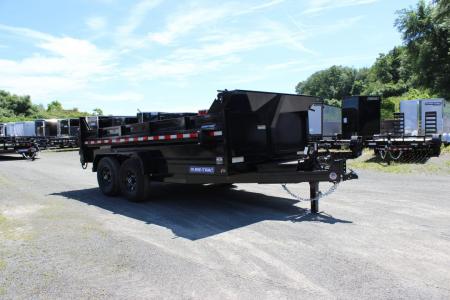 New 2026 Sure-Trac 7x14 Scissor Dump Trailer
