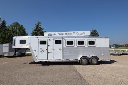 Used 2004 Exiss Trailers 4 Horse GN Trailer