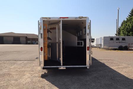 Used 2004 Exiss Trailers 4 Horse GN Trailer