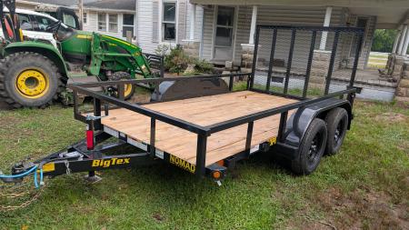 New 2026 Big Tex Trailers 24475 77x12 ta Utility Trailer
