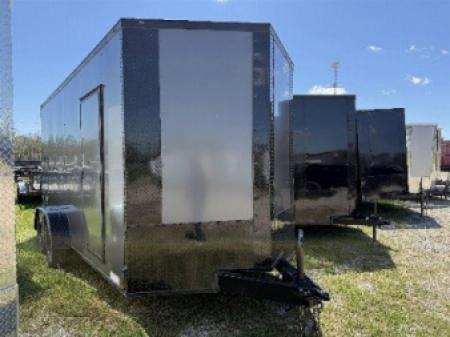 New 2027 Xtreme Cargo Trailers 7 X 16 TA POLY Cargo / Enclosed Trailer