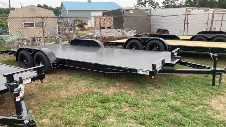New 2026 P & T Trailers 20' steel deck Car Hauler