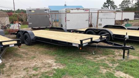 New 2026 P & T Trailers 20' wood deck Car Hauler