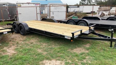 New 2026 P & T Trailers 20' wood deck Car Hauler