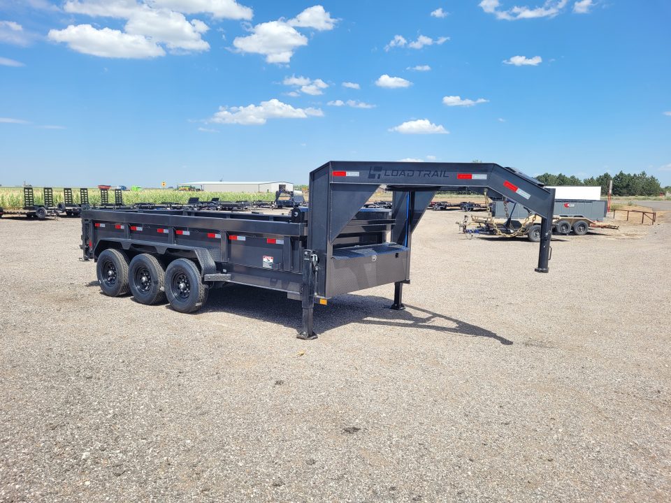 New 2027 Load Trail 83"x16' Triple Axle Gooseneck Dump Trailer
