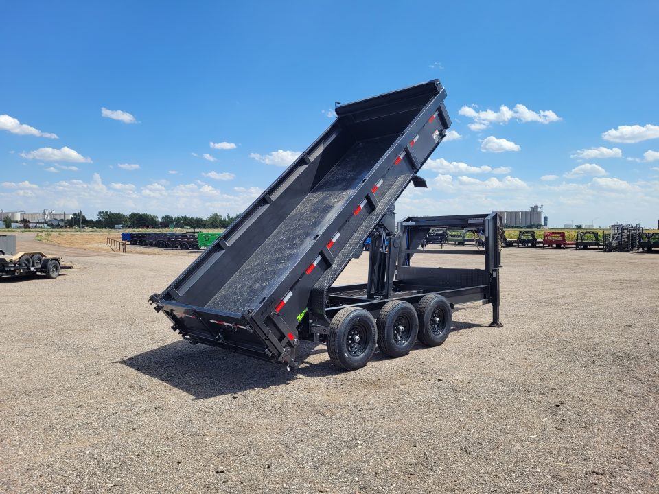 New 2027 Load Trail 83"x16' Triple Axle Gooseneck Dump Trailer