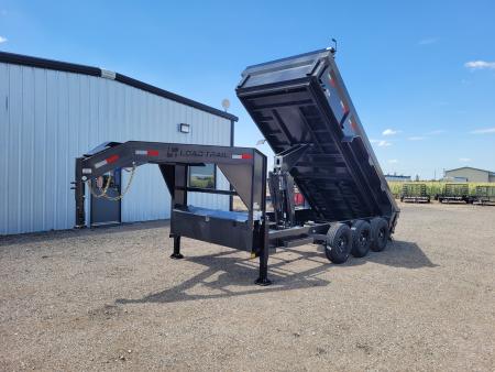 New 2027 Load Trail 83 x16' Triple Axle Gooseneck Dump Trailer