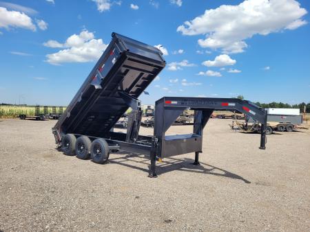 New 2027 Load Trail 83"x16' Triple Axle Gooseneck Dump Trailer