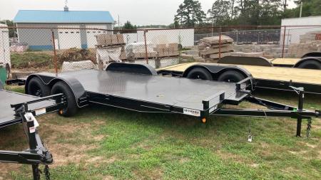 New 2026 P & T Trailers 18' steel deck Car Hauler