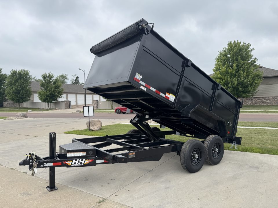 New 2026 H&H Trailers HDTS48214 Dump Trailer