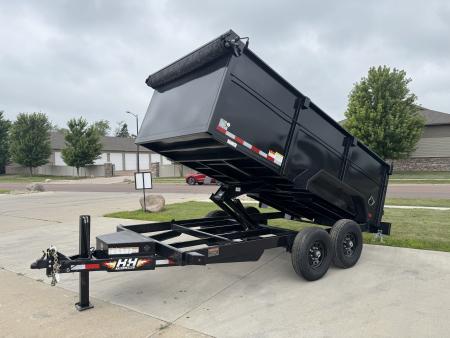 New 2026 H&H Trailers HDTS48214 Dump Trailer