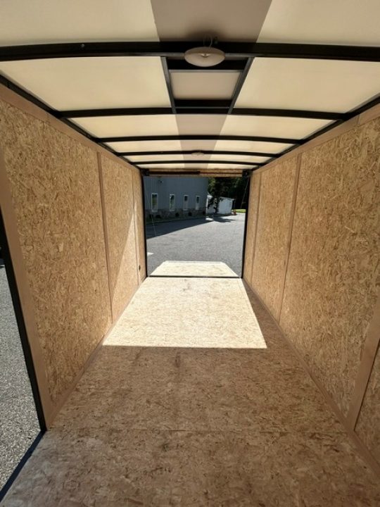 New 2027 Discovery Trailers 7X16 V nose, 7,000 lb. GVWR Cargo / Enclosed Trailer