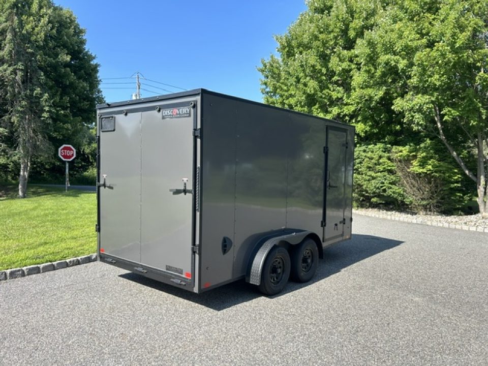 New 2027 Discovery Trailers 7X16 V nose, 7,000 lb. GVWR Cargo / Enclosed Trailer