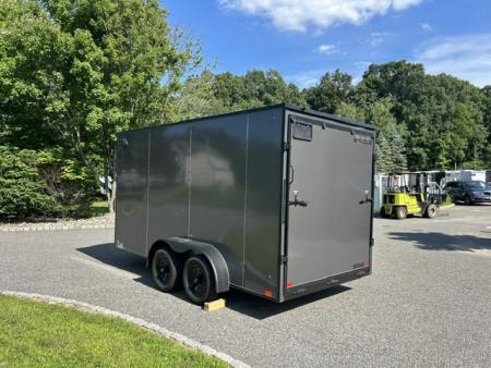 New 2027 Discovery Trailers 7X16 V nose, 7,000 lb. GVWR Cargo / Enclosed Trailer