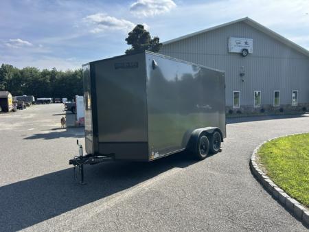 New 2027 Discovery Trailers 7X16 V nose, 7,000 lb. GVWR Cargo / Enclosed Trailer
