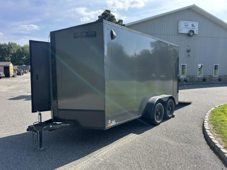 New 2027 Discovery Trailers 7X16 V nose, 7,000 lb. GVWR Cargo / Enclosed Trailer
