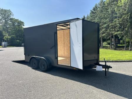 New 2027 Discovery Trailers 7X16 V nose, 7,000 lb. GVWR Cargo / Enclosed Trailer