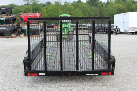 Used 2023 Sure-Trac 7' x 16' Tandem Axle Tube Top Utility Trailer - 7000# GVW